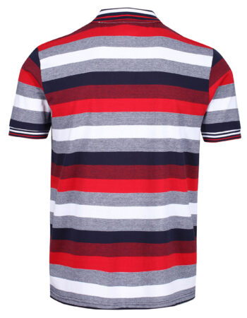 Mens Stripe Polo Shirt 4